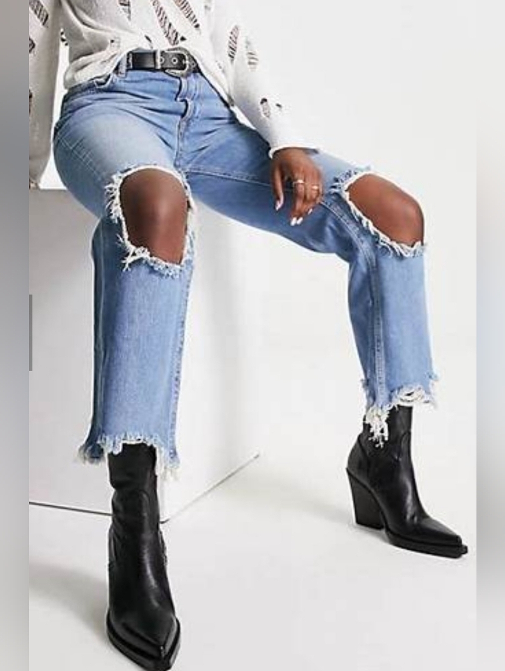 We The Free Maggie Midrise Slightly Cropped Jeans, Size 30, nwot